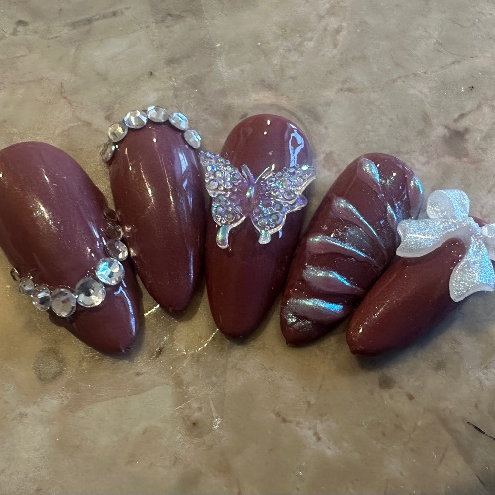 Handmade Gel Press On Nails